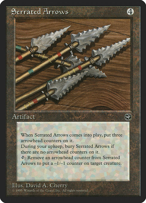 (英)鋸刃の矢 / Serrated Arrows【HML】 No.110