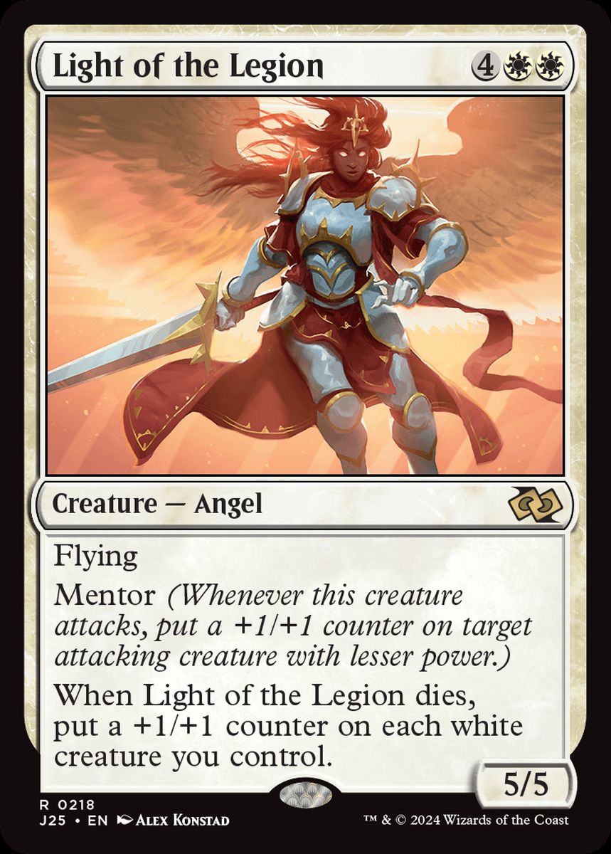 (英)軍勢の光 / Light of the Legion【J25】 No.218