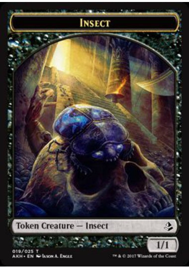 (英)昆虫トークン / Insect Token【AKH-TOKEN】 No.019