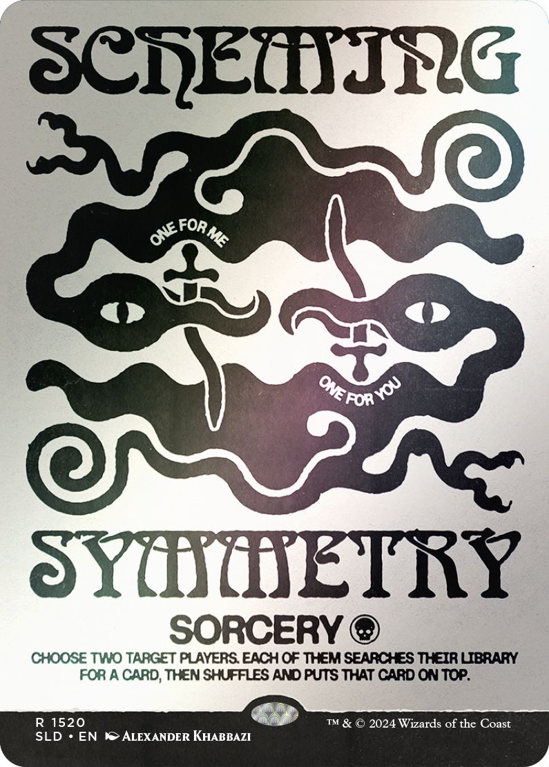 (英)対称な対応 / Scheming Symmetry【SLD】 Deceptive Divination No.1520