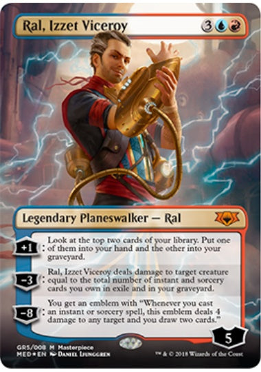 (英)【Foil】イゼット副長、ラル / Ral, Izzet Viceroy【GRNMED】 No.GR5