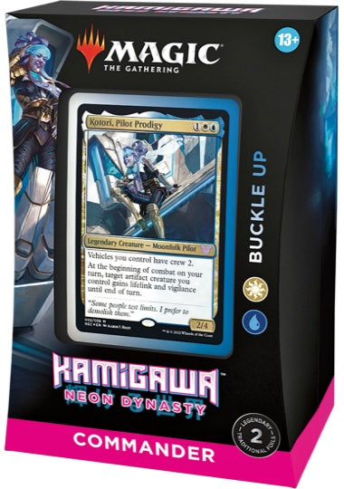 (英)神河：輝ける世界 統率者デッキ「準備を整えろ」 / Kamigawa: Neon Dynasty Commander Deck "Buckle Up"【BOX】 ※発送方法は「ゆうパック」を選択してください。