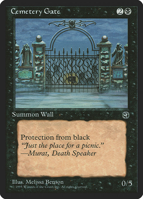 (英)Cemetery Gate 【HML】 (門) No.044B