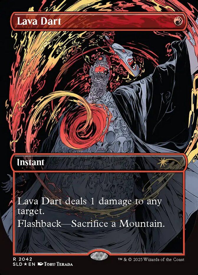(英)【Raised-Foil】溶岩の投げ矢 / Lava Dart【SLD】 vroooOOOMMMMMM! No.2042