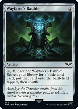 (英)【Surge-Foil】旅人のガラクタ / Wayfarer's Bauble【40K】 No.262