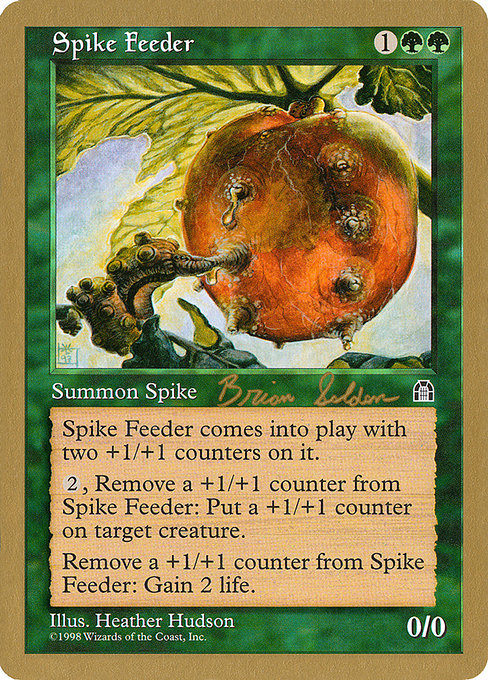 (英)スパイクの飼育係 / Spike Feeder【WC98】 World Championship Decks 1998 Brian Selden 金枠 No.065