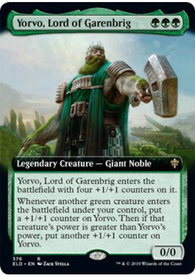 (英)【Foil】ギャレンブリグの領主、ヨルヴォ / Yorvo, Lord of Garenbrig ★拡張枠★ 【ELD】 No.376