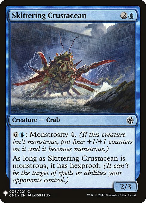 (英)這い回る甲殻類 / Skittering Crustacean【MB1】 No.0494