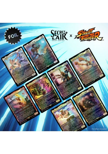 (英)Secret Lair x Street Fighter Foil Edition 【BOX】 ※発送方法は「ゆうパック」を選択してください。