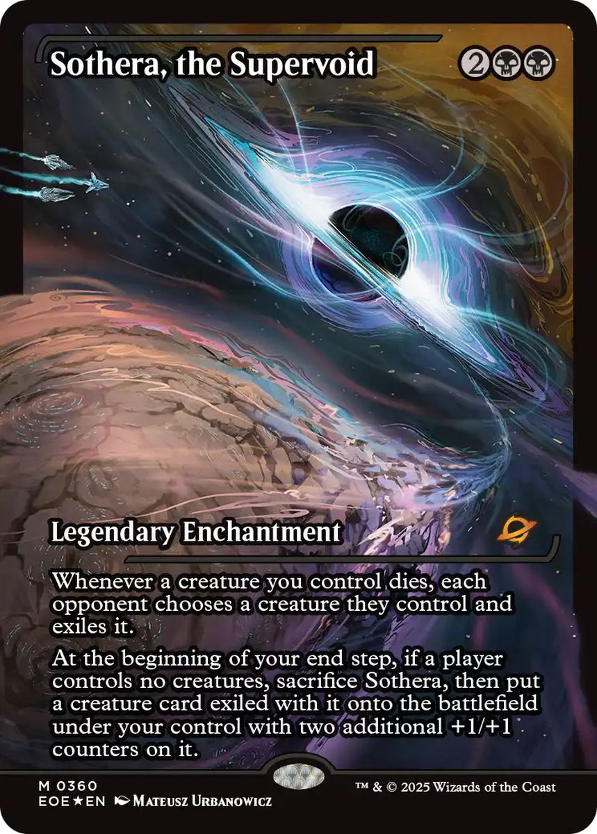 (英)【Foil】スーパーヴォイド、ソセラ / Sothera, the Supervoid ★ショーケース枠★(ジャパン・ショーケース) 【EOE】 No.360