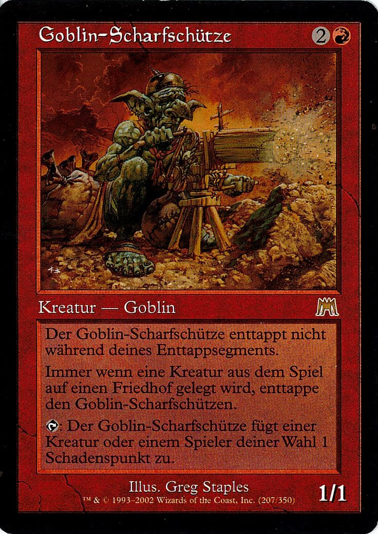 (ドイツ語)Goblin-Scharfschutze / Goblin Sharpshooter【ONS】 No.207