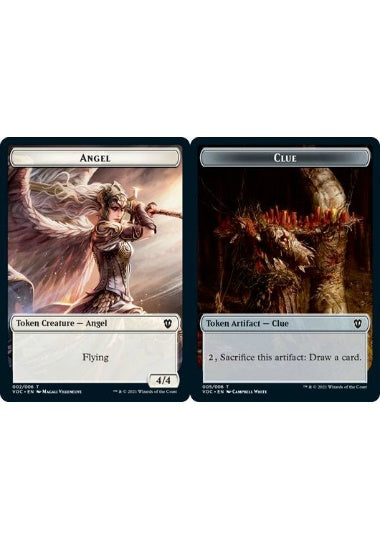 (英)天使トークン / Angel Token No.002 - 手掛かりトークン / Clue Token【VOC-TOKEN】 No.005