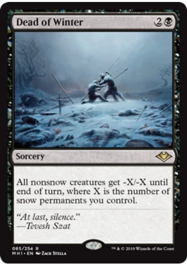 (英)真冬 / Dead of Winter【MH1】 No.085