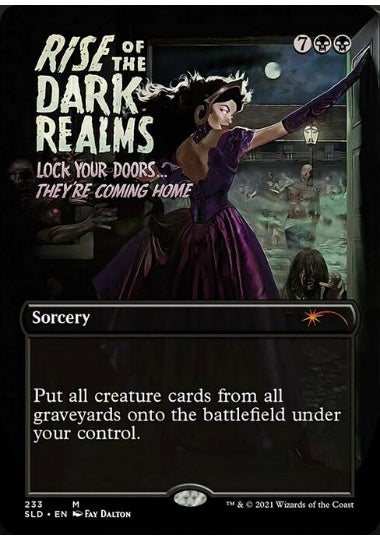 (英)【Foil】闇の領域の隆盛 / Rise of the Dark Realms【SLD】Thrilling Tales of the Undead No.233