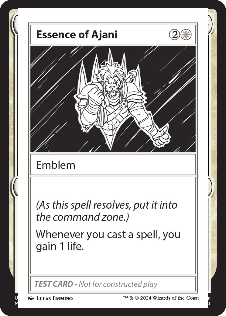 (英)Essence of Ajani【MB2-TEST】 No.277