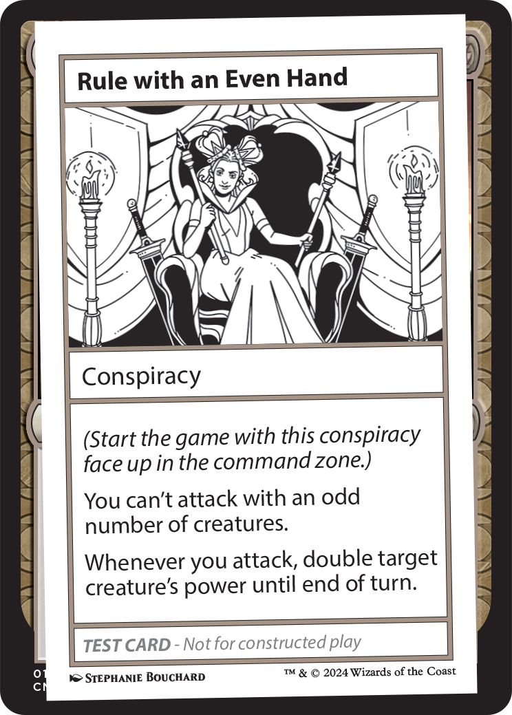 (英)Rule with an Even Hand【MB2-TEST】 No.269