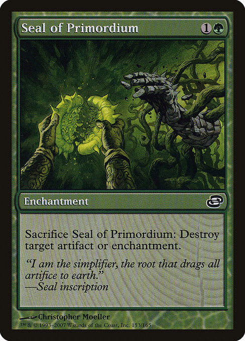 (英)原基の印章 / Seal of Primordium【PLC】 No.153