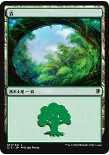 (日)森 / Forest【C16】 (Mark Poole) No.350