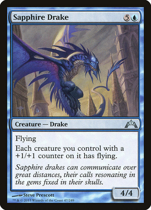 (英)サファイアのドレイク / Sapphire Drake【GTC】 No.047