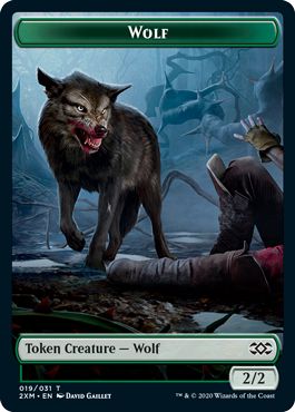 (英)狼トークン / Wolf Token【2XM-TOKEN】 No.019