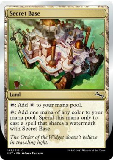 (英)Secret Base 【UST】 (Order of the Widget) No.165A