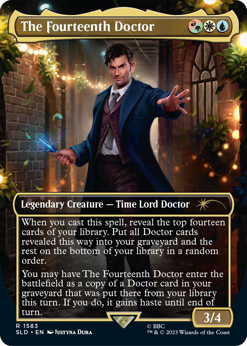 (英)The Fourteenth Doctor【SLD】 Secret Lair x Doctor Who: Regeneration No.1583