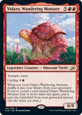 (英)【Foil】さまよう怪物、イダーロ / Yidaro, Wandering Monster【IKO】 No.141