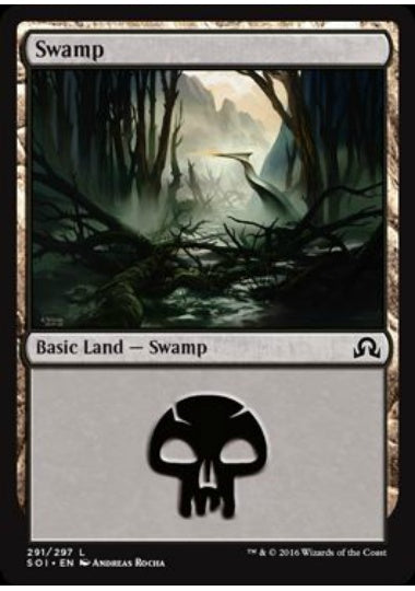 (英)【Foil】沼 / Swamp【SOI】 No.291