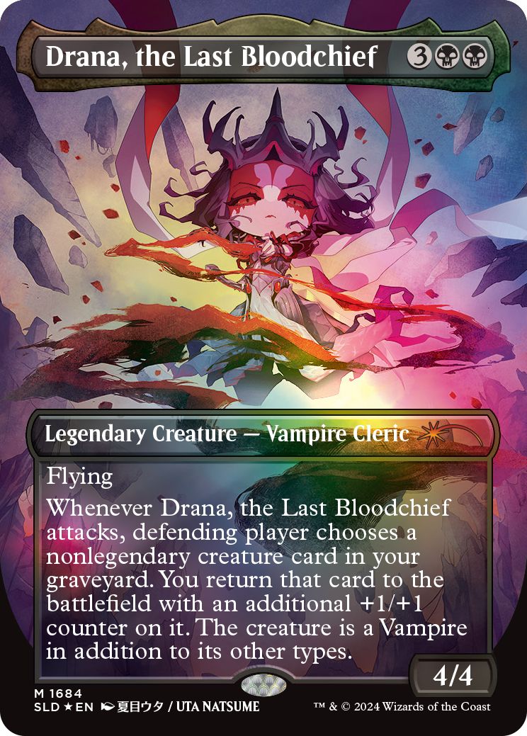(英)【Foil】最後の血の長、ドラーナ / Drana, the Last Bloodchief【SLD】Li'l Legends No.1684