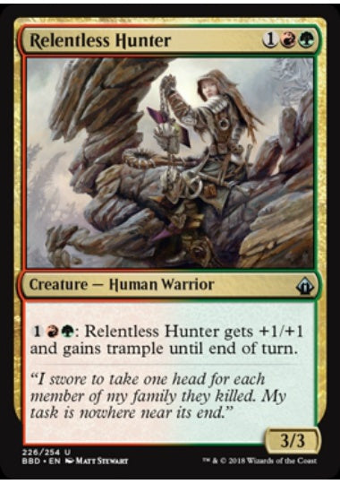 (英)執拗な狩人 / Relentless Hunter【BBD】 No.226