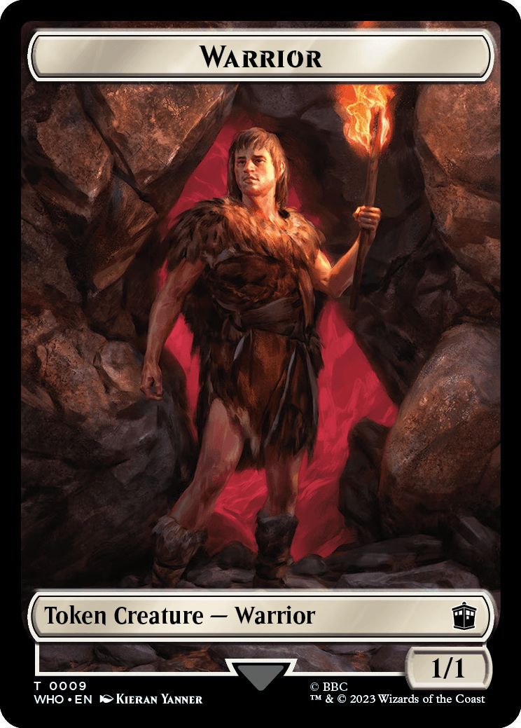 (英)戦士トークン / Warrior Token No.0009 - 食物トークン / Food Token【WHO-TOKEN】 No.0025