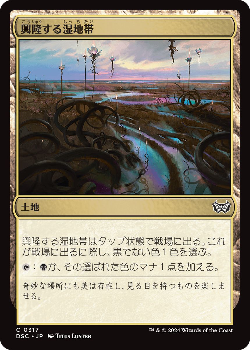 (日)興隆する湿地帯 / Thriving Moor【DSC】 No.317