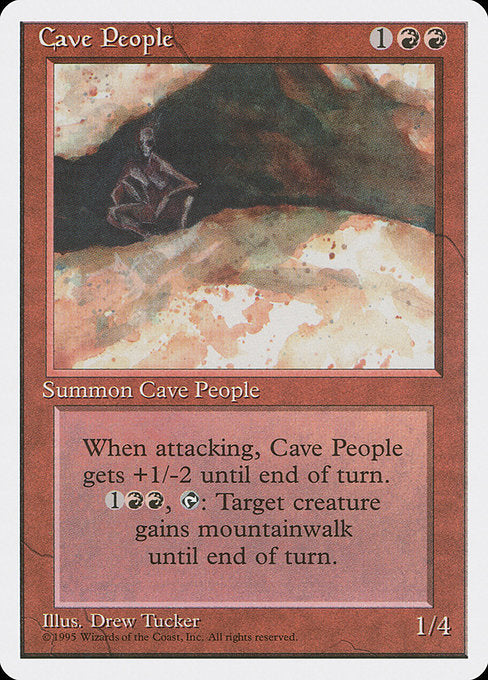 (英)穴居人 / Cave People【4ED】 No.181