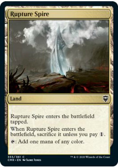 (英)断ち割る尖塔 / Rupture Spire【CMR】 No.355