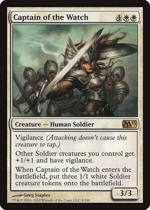 (英)警備隊長 / Captain of the Watch【M13】 No.008