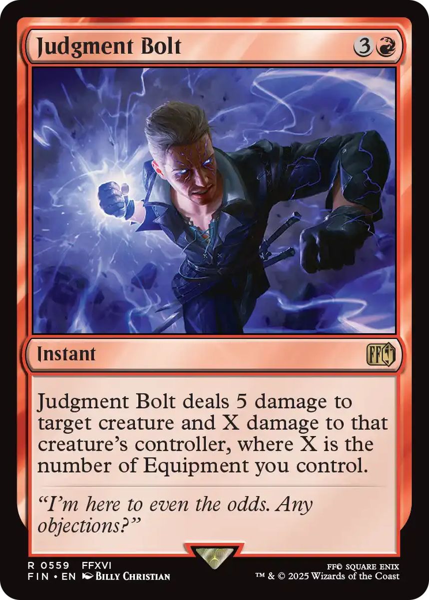 (英)裁きの雷 / Judgment Bolt【FIN】 No.559