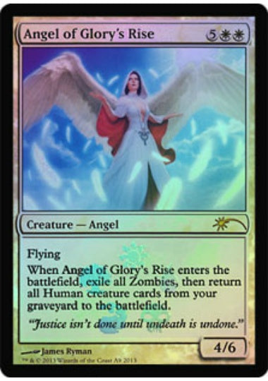 (英)【Foil】栄光の目覚めの天使 / Angel of Glory's Rise【PRM】Walmartプロモ No.069