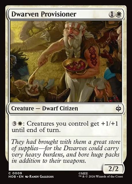 【予約商品】(英)ドワーフの補給兵 / Dwarven Provisioner【HOB】 No.009