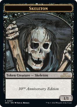 (英)スケルトントークン / Skeleton Token【30A-TOKEN】 No.007