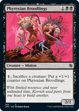 (英)ファイレクシアの後裔 / Phyrexian Broodlings【JMP】 No.263