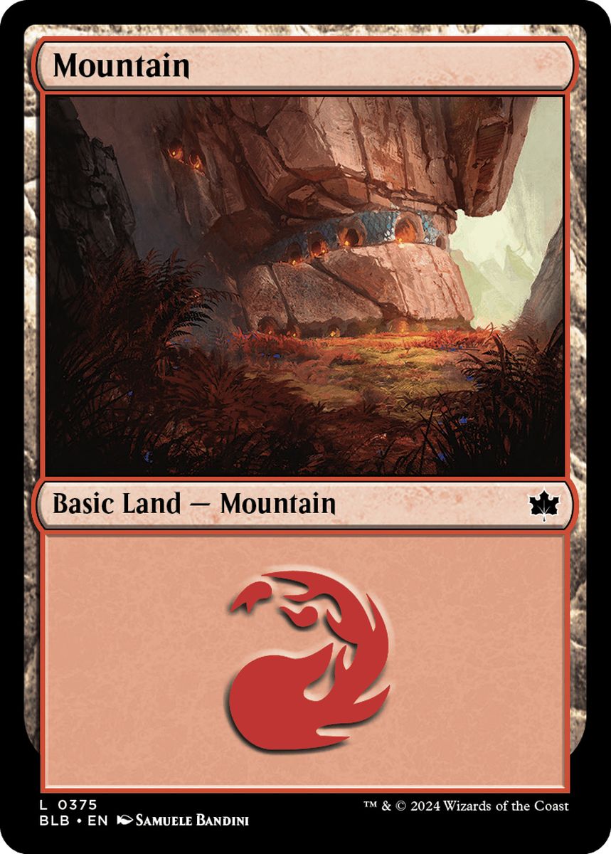 (英)山 / Mountain【BLB】 No.375