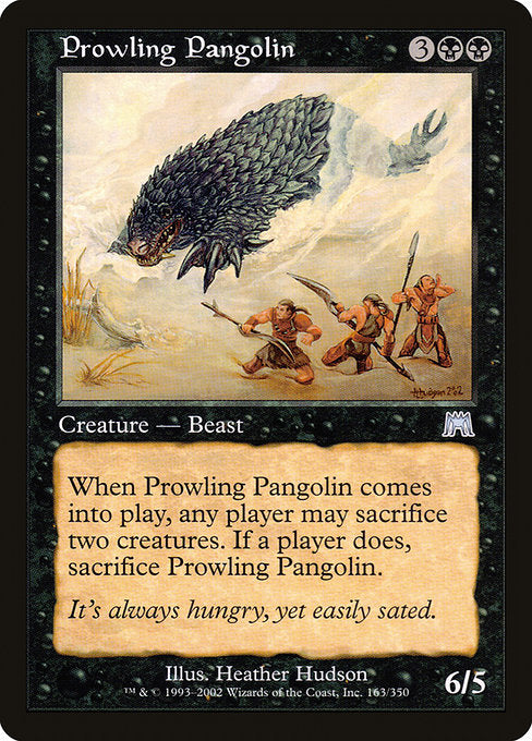 (英)【Foil】うろつくセンザンコウ / Prowling Pangolin【ONS】 No.163