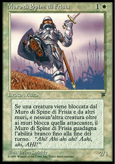 (イタリア語)Muro di Spine di Frisia / Wall of Caltrops【LEG】 No.042