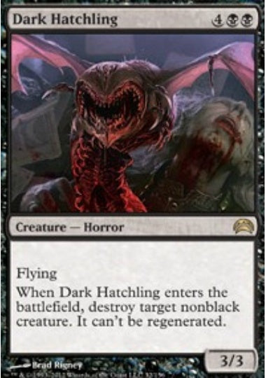 (英)暗黒の雛 / Dark Hatchling【PLANE2012】 No.032