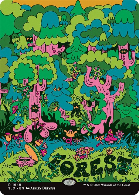 (英)森 / Forest【SLD】 Flower Power No.1949