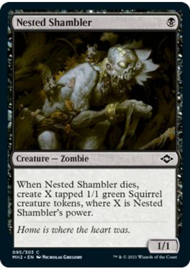 (英)巣のシャンブラー / Nested Shambler【MH2】 No.095