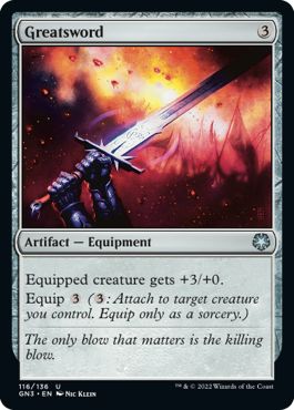 (英)大剣 / Greatsword【GN3】 No.116