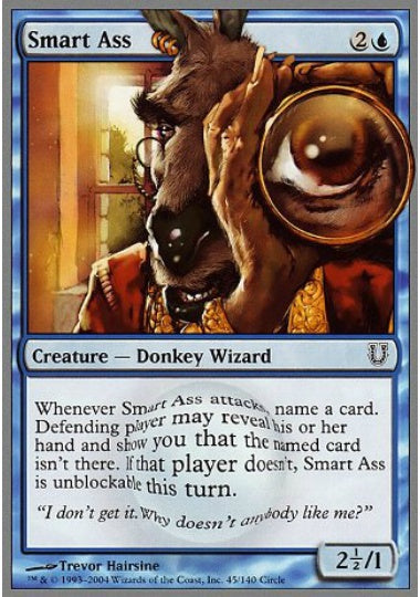 (英)【Foil】Smart Ass 【UNH】 No.045