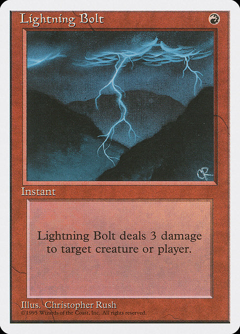 (英)稲妻 / Lightning Bolt【4ED】 No.208