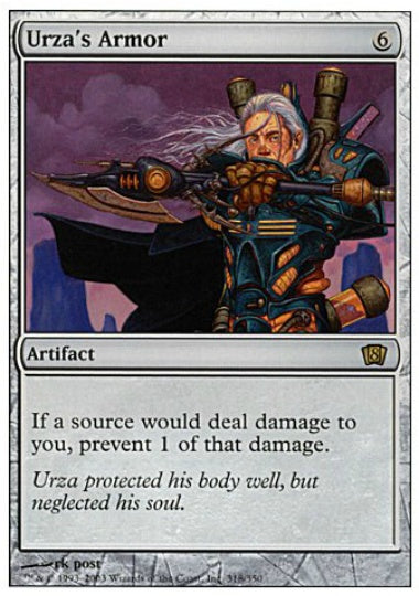 (英)【Foil】ウルザの鎧 / Urza's Armor【8ED】 No.318